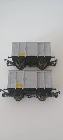 Dapol B527 Rake Or 2 x LMS 12 ton Vent Fruit Wagons No. 511246 Unboxed.