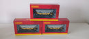 Hornby R60067 Triple Pack BR Coal Sector HFA Hopper Wagons New in Box OO Gauge