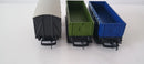 Hornby Rake of 3 OO Gauge Mixed Wagons 2 X Open Wagons & a Vent Van Unboxed.