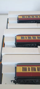 Mainline Rake Of 3 57Ft BR Cream/Crimson Corridor Coach 37-111 X2 & 37-112 Boxed