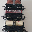 Hornby  Rake or 4 Mixed Wagons Unboxed OO Gauge