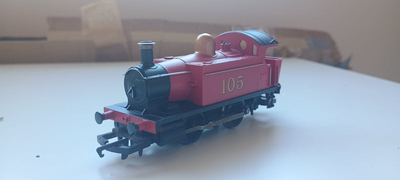 Hornby 0-4-0 Steam Loco Red No. 105