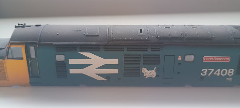Bachmann Class 37 Bodyshell BR Blue Large Logo Livery