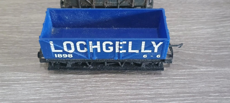 Hornby Rake of 3 OO Gauge Mixed Wagons Open Wagon, Tanker & a Vent Van Unboxed.