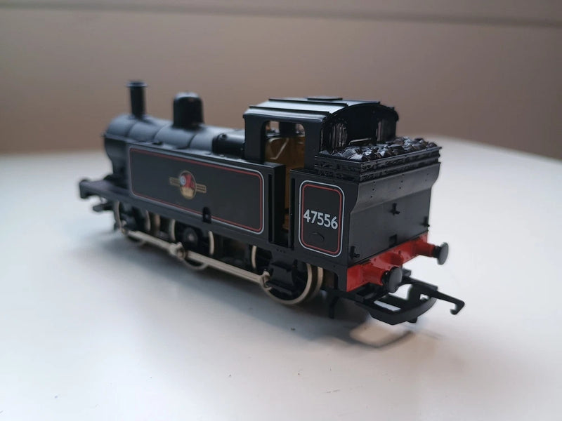 Hornby R053 BR Black 0-6-0T Class 3f Jinty Loco 47556 Boxed OO Gauge