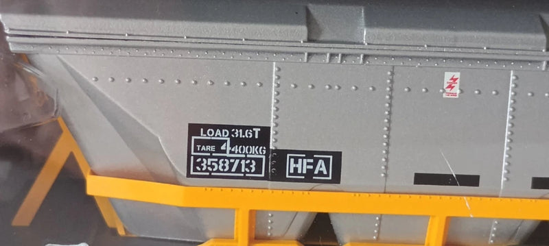 Hornby R60067 Triple Pack BR Coal Sector HFA Hopper Wagons New in Box OO (2)