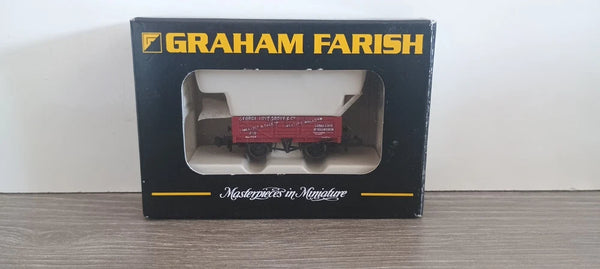 Graham Farish 377-027 5 Plank Steel Floor Wagon George Lovegrove & Co N gauge