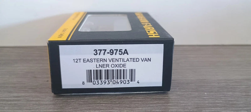 Graham Farish 377-975A  12 T Eastern Ventilated Van LNER Oxide N gauge Boxed