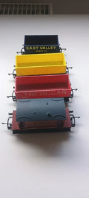 Hornby Rake Of 4 Mixed Open Wagons & Brake Van Unboxed OO Gauge (6)