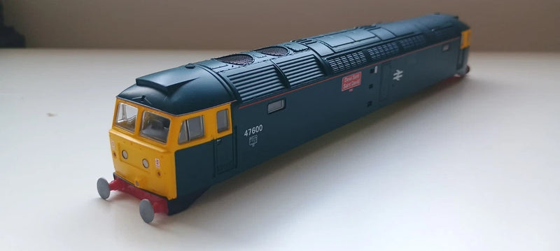 Vitrains Class 47 Replacement Body Shell BR Blue Livery No. 47600 ** New **
