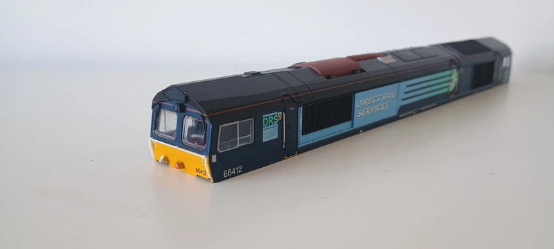 Bachmann Spares Class 66 Body DRS Compass Livery No. 66412 Later Cab Light