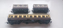 Hornby  Rake Of 3 Mixed Unboxed G.W.R. Coaches Inc 2 X R446 4 Wheel Coaches