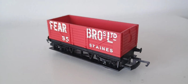 Hornby Rake Of  4 Wagons, 2 Open, 1 x TTA & 1 Brake Van Unboxed OO Gauge