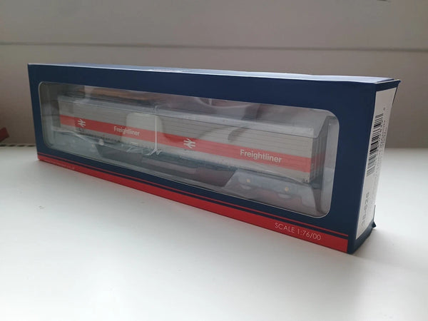 Bachmann 38-626 BR Blue Pre-TOPS FFA Freightliner car with 2x ISO Containers MIB