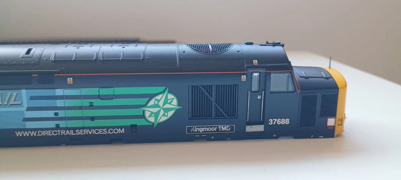 Bachmann Spares Class 37 Body 37688 DRS Conpass  Livery Kingsmoor TMD 32-381U