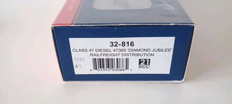 Bachmann Spares Class 47  Empty Box With Plastic Insert Suits Hornby & Lima 47’s