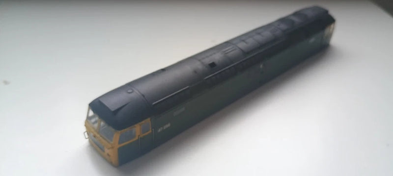 Bachmann Spares Class 47 Body 47256 BR Green  Livery Factory Weathered 31-656