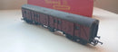 Triang OO Gauge, R225 Maroon Utility Van No S2357S, Box with Missing Flap