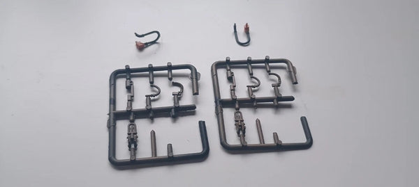 Bachmann Spares Class 25 Details Pack Opened From 32-327 Weathered