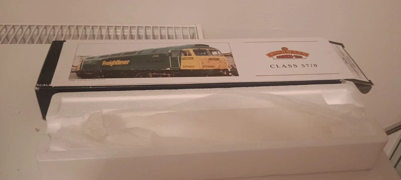 Bachmann Spares Empty Box Class 57 Older Style With Polystyrene Insert
