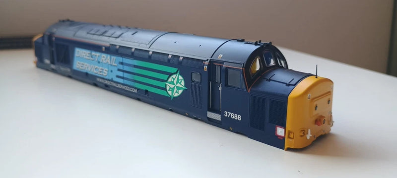 Bachmann Spares Class 37 Body 37688 DRS Conpass  Livery Kingsmoor TMD 32-381U
