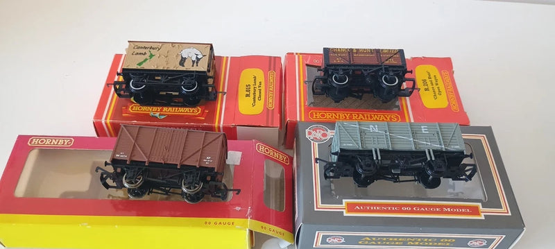 Hornby & Dapol Rake Of  4 Boxed Wagons R206, R015 R6271 Great Condition