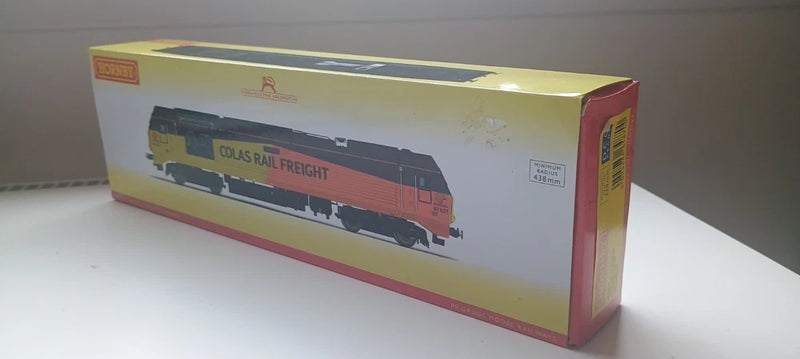 Hornby R3659 Class 67 Diesel Loco Colas Livery No. 67027 DCC Ready Boxed