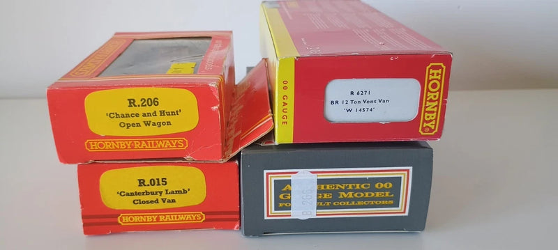 Hornby & Dapol Rake Of  4 Boxed Wagons R206, R015 R6271 Great Condition