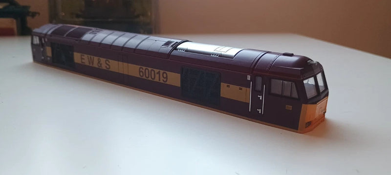 Lima Spares Class 60 Body No. 60019 EWS Marron & Gold Livery
