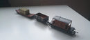 Hornby Rake Of 2 Mixed Wagons and A Brake Van Unboxed OO Gauge Lowmac