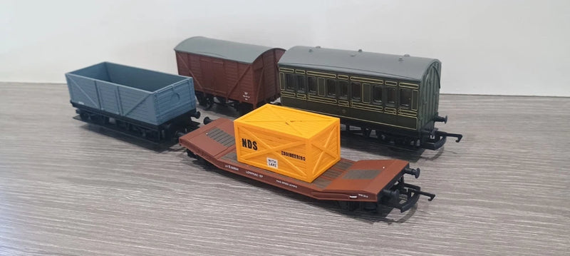 Hornby Rake Of  4 Coaches & Wagons Un-boxed OO Gauge From Southern Star Set