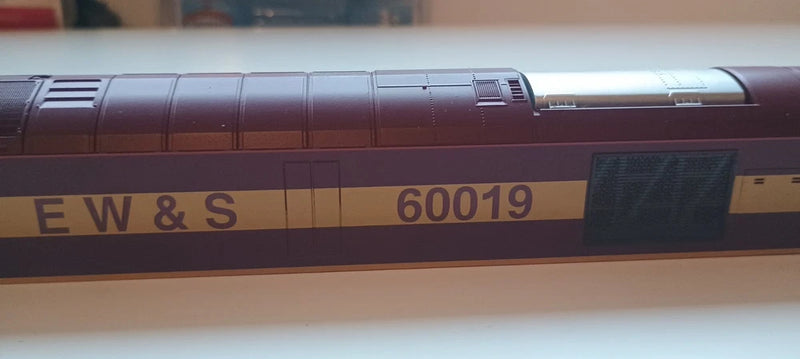 Lima Spares Class 60 Body No. 60019 EWS Marron & Gold Livery