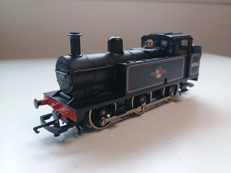 Hornby R053 BR Black 0-6-0T Class 3f Jinty Loco 47556 Boxed OO Gauge