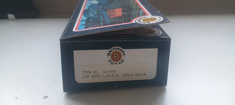 Bachmann 31-850 J39 1974 LNER Lined Black New & Boxed OO Gauge.