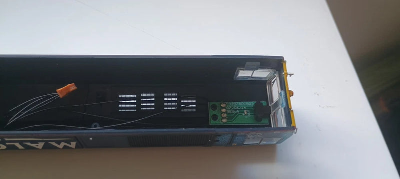 Bachmann Spares Class 66 Body Malcolm Rail Livery No. 66412 32-976 Weathered