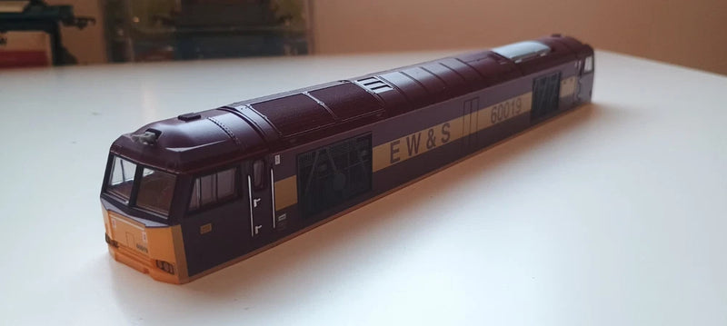 Lima Spares Class 60 Body No. 60019 EWS Marron & Gold Livery