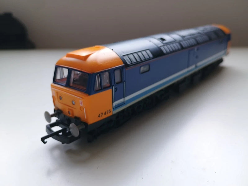 Lima 205254 BR Class 47 No  47475 BR Provisional Livery Boxed OO Gauge