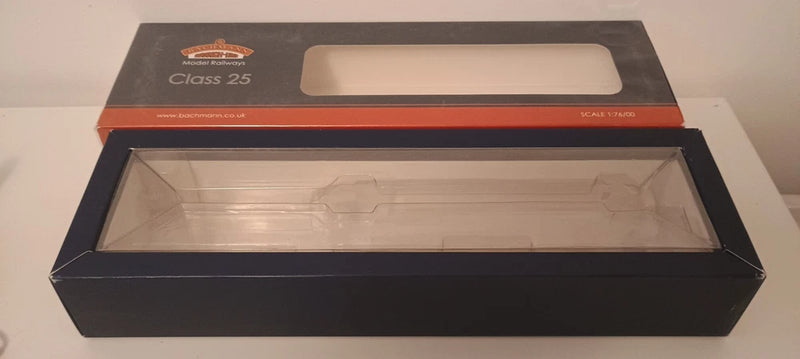 Bachmann Spares Class 25 Empty Box With Plastic Insert Suits Hornby 25's