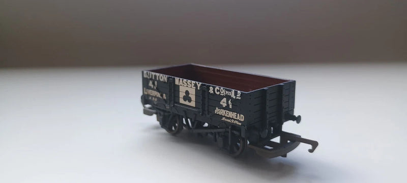 Hornby R6198 4 Plank Open Wagon 41 Dutton Massey & Co Ltd Liverpool & Birkenhead