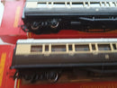 Hornby Rake Of 3 GWR Composite Coaches Chocolate/Cream 2 x R456 & 1 x R457 Brake